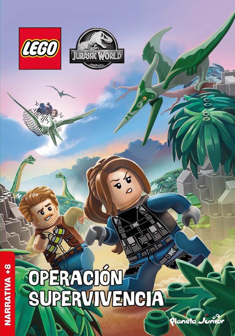 LEGO JURASSIC WORLD - OPERACION: SUPERVIVENCIA - NARRATIVA ILUSTRADA +8