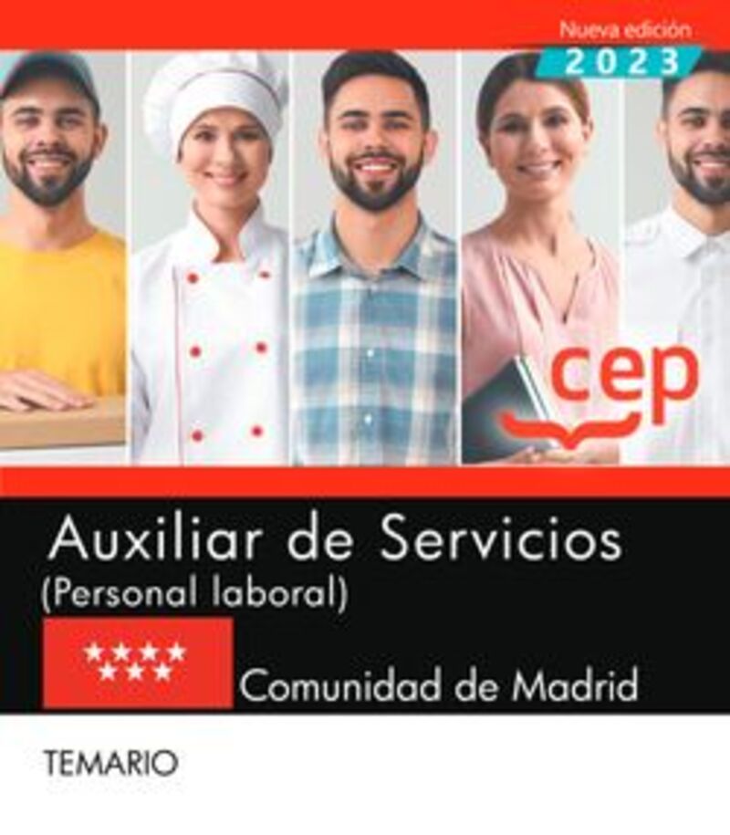 TEMARIO - AUXILIAR DE SERVICIOS - PERSONAL LABORAL (COMUNIDAD DE MADRID)