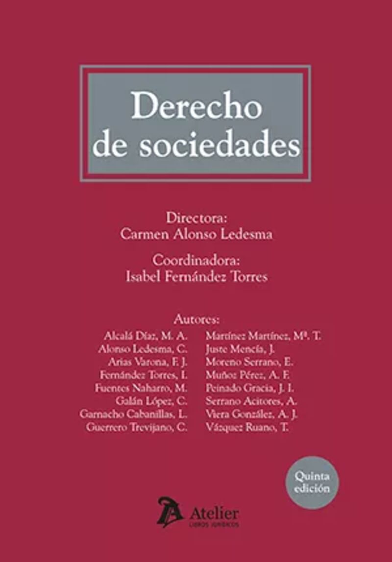 (5 ED) DERECHO DE SOCIEDADES