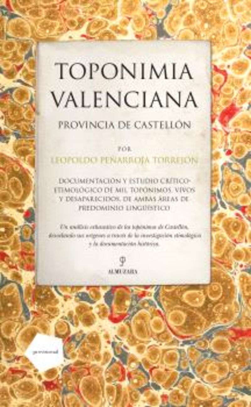 TOPONIMIA VALENCIANA (PROVINCIA DE CASTELLON)