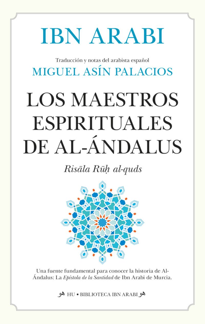 MAESTROS ESPIRITUALES DE AL-ANDALUS