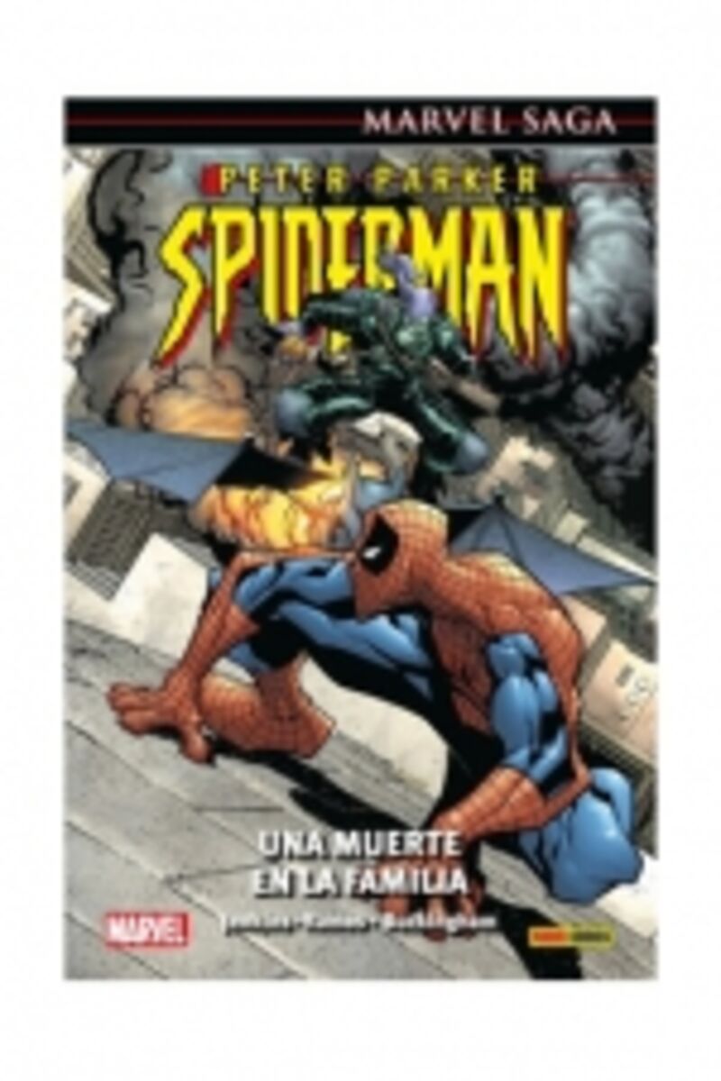 marvel saga 142 - peter parker spiderman 5 - una muerte en la familia - Mark Buckingham / Humberto Ramos / Paul Jenkins