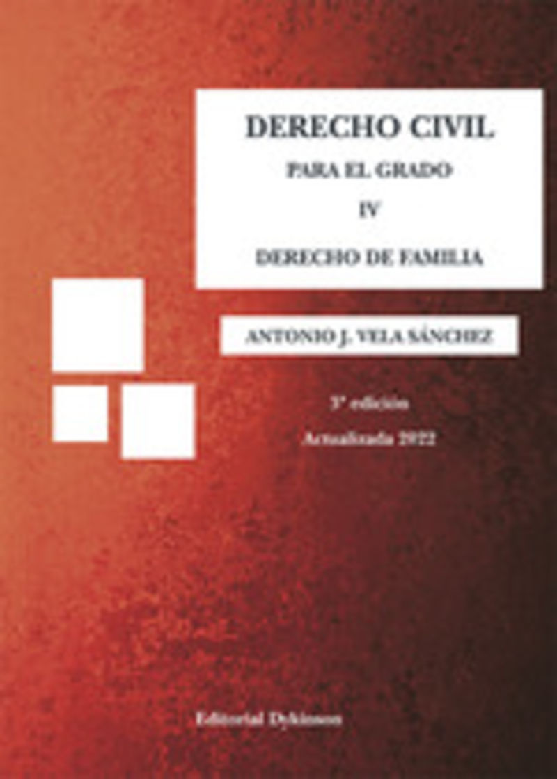 (3 ED) DERECHO CIVIL - PARA EL GRADO IV - DERECHO DE FAMILIA