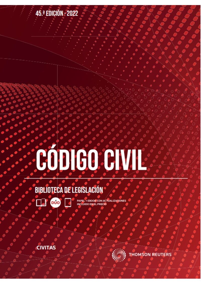 (45 ed) codigo civil (duo) - Jose Antonio Pajares Gimenez