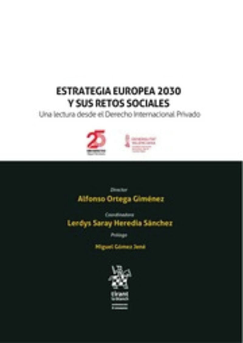 ESTRATEGIA EUROPEA 2030 Y SUS RETOS SOCIALES -UNA LECTURA DESDE EL DERECHO INTERNACIONAL PRIVADO