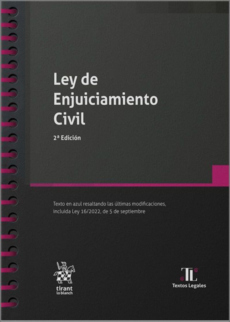 (2 ED) LEY DE ENJUICIAMIENTO CIVIL