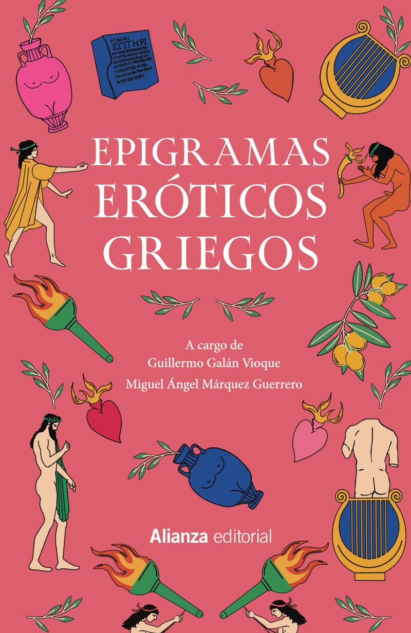 EPIGRAMAS EROTICOS GRIEGOS - ANTOLOGIA PALATINA (LIBROS V Y XII)