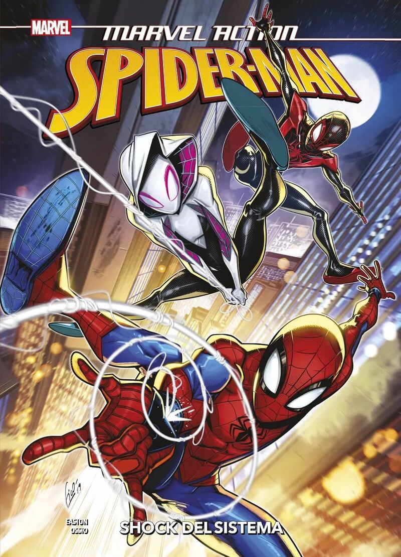 marvel action - spiderman 5 - shock del sistema - Fico Ossio / Brandon Easton