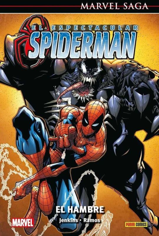 marvel saga 146 - el espectacular spiderman 1 - el hambre - Humberto Ramos / Paul Jenkins