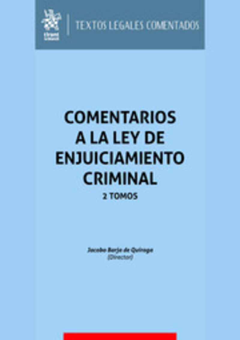 (PACK) COMENTARIOS A LA LEY DE ENJUICIAMIENTO CRIMINAL (2 VOLS. )