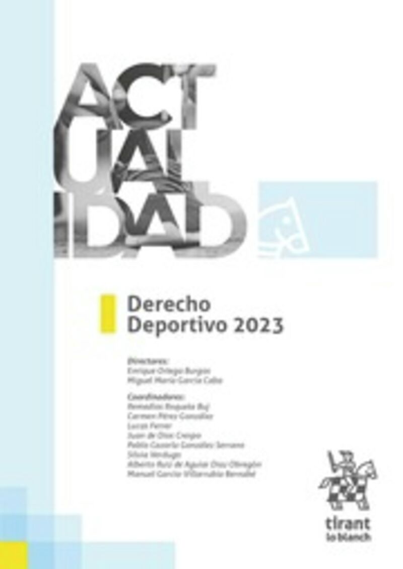 DERECHO DEPORTIVO 2023