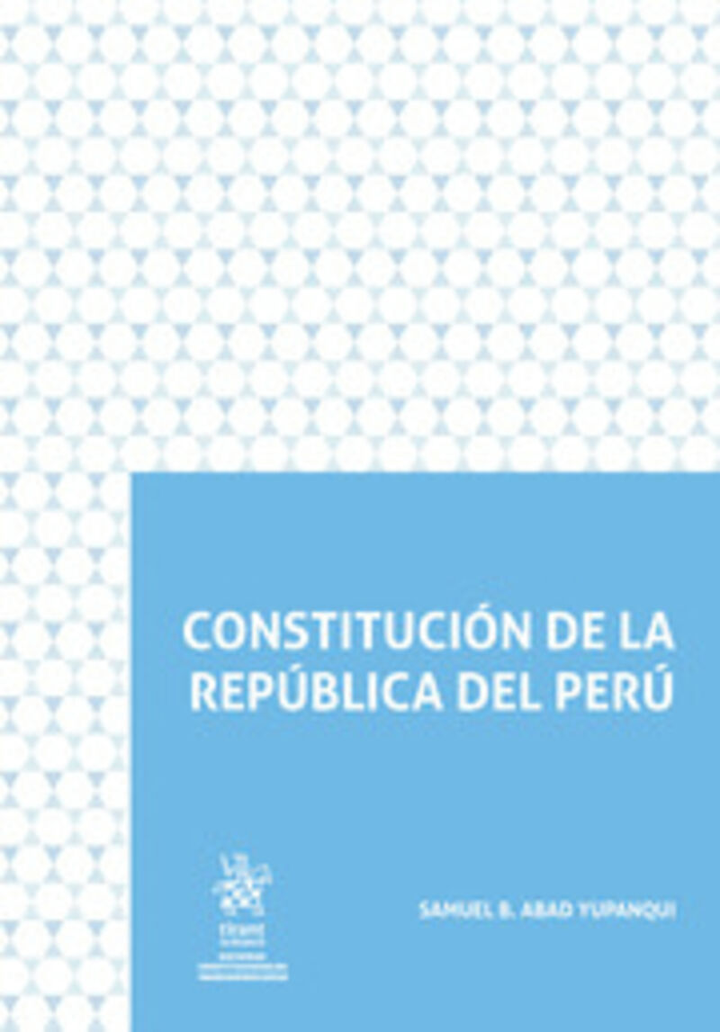 CONSTITUCION DE LA REPUBLICA DEL PERU