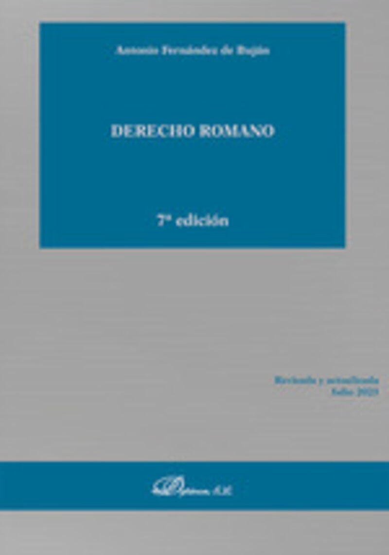 (7 ED) DERECHO ROMANO