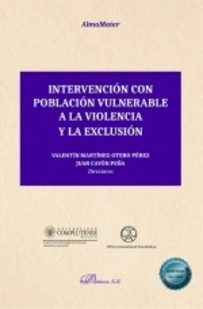 INTERVENCION CON POBLACION VULNERABLE A LA VIOLENCIA Y LA EXCLUSION