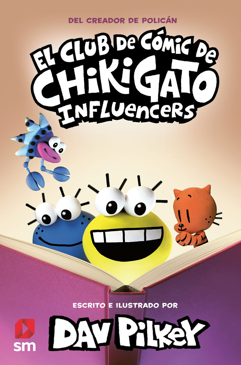 el club de comic de chikigato 5 - influencers - Dav Pilkey