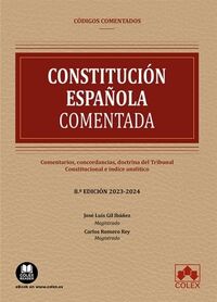 (8 ed) constitucion española comentada 2023. comentarios, c - Carlos Romero Rey