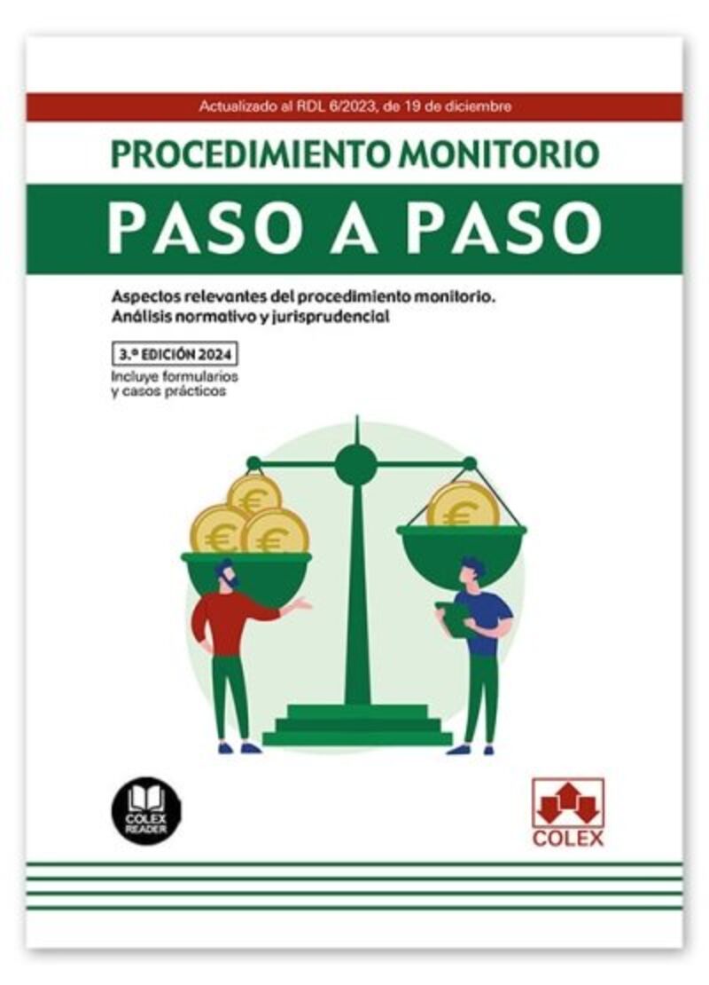(3 ED) PROCEDIMIENTO MONITORIO - PASO A PASO