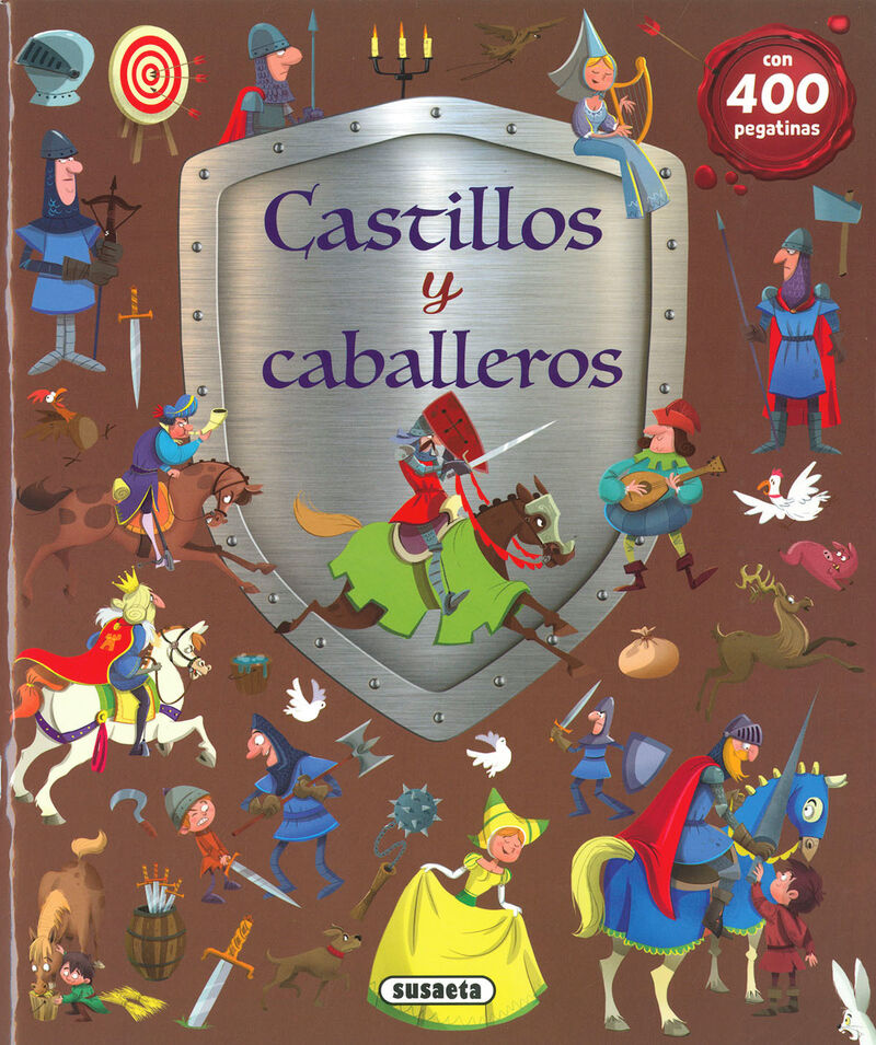 CASTILLOS Y CABALLEROS - 400 PEGATINAS
