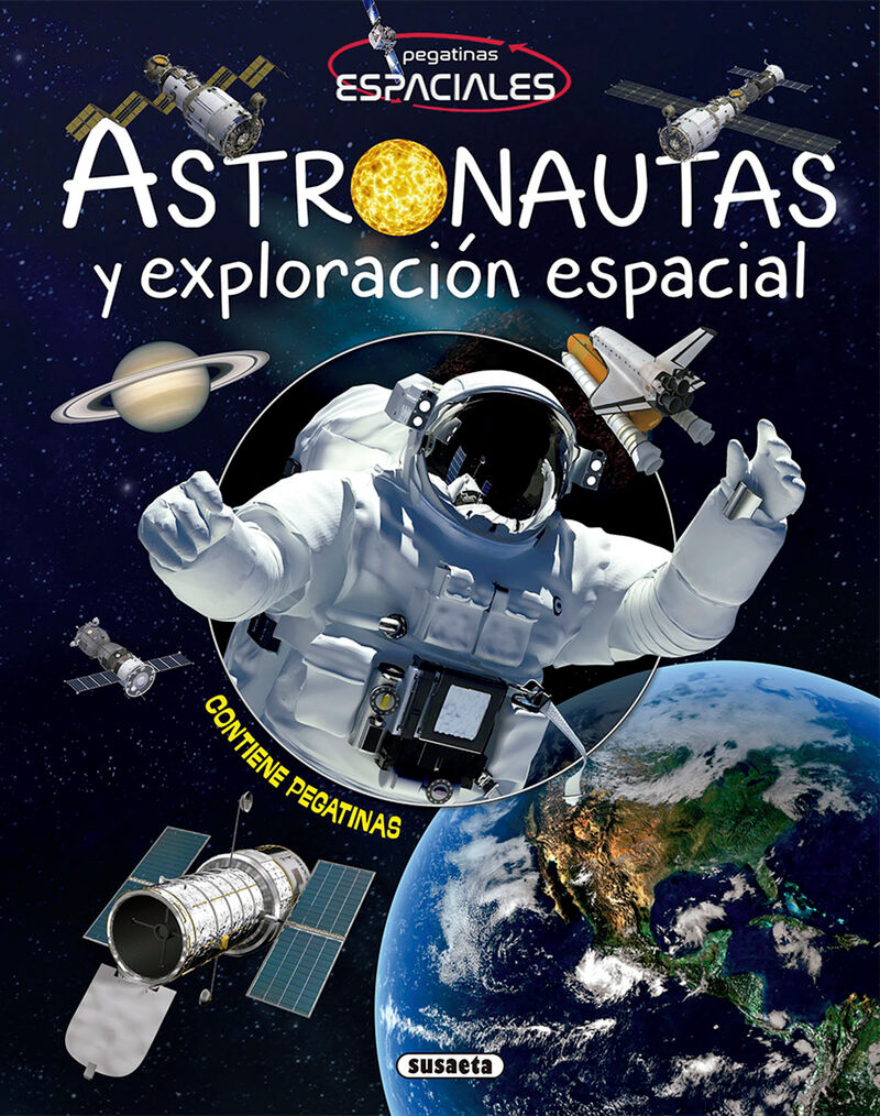 ASTRONAUTAS Y EXPLORACION ESPACIALES - PEGATINAS ESPACIALES