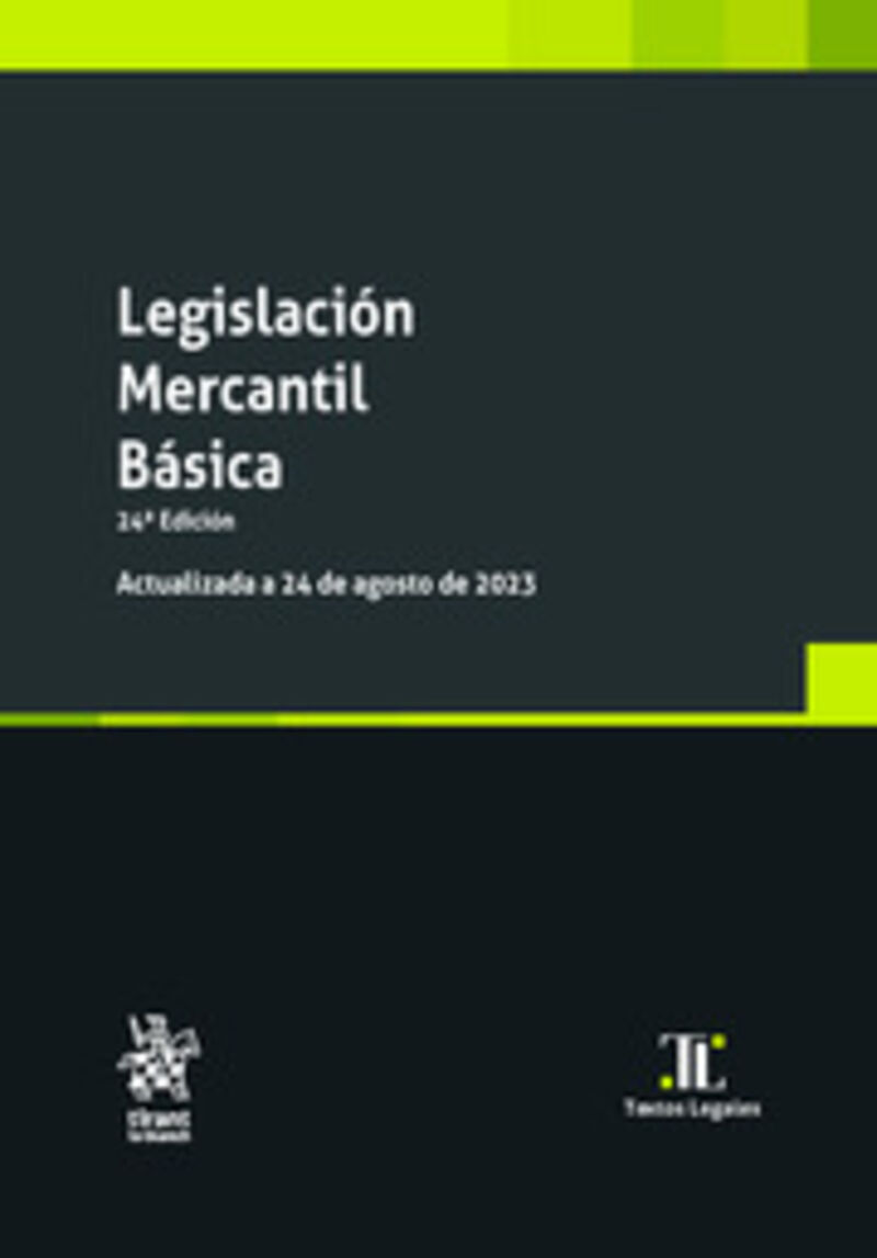 (24 ED) LEGISLACION MERCANTIL BASICA