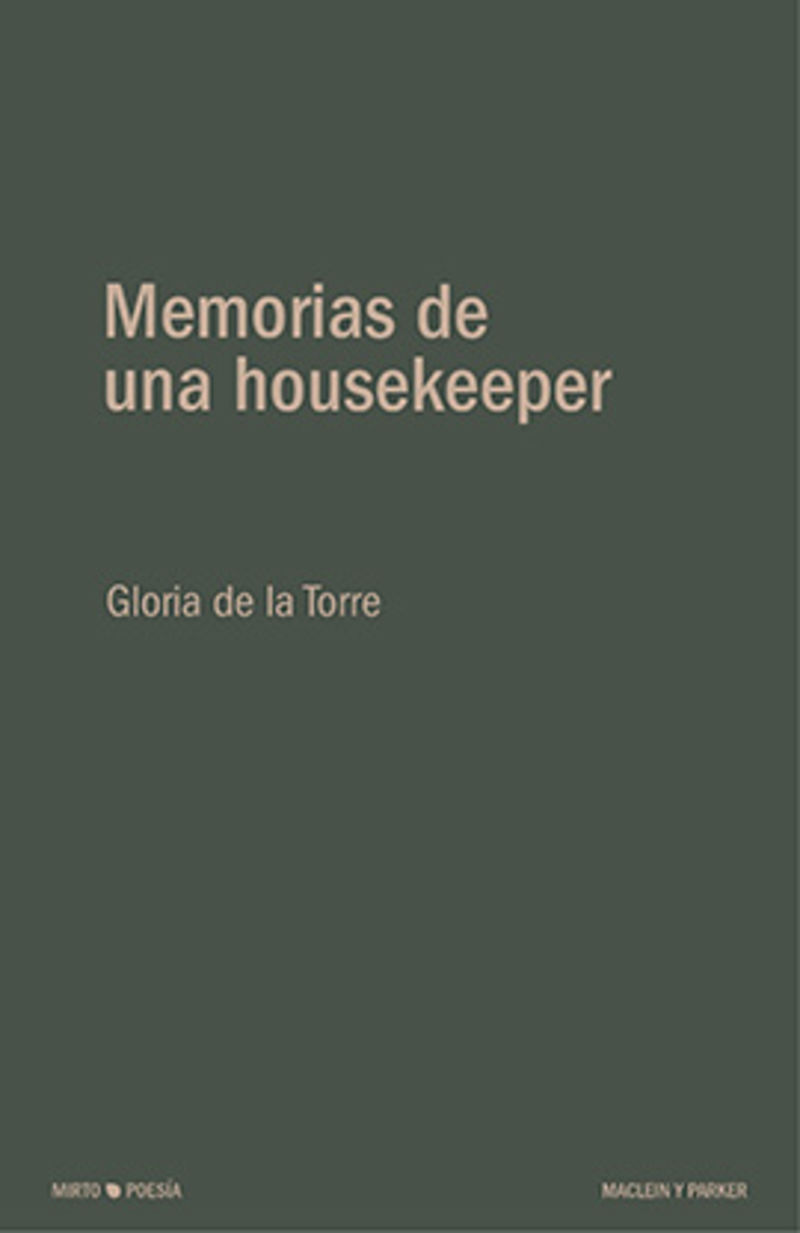 memorias de una housekeeper - Gloria De La Torre