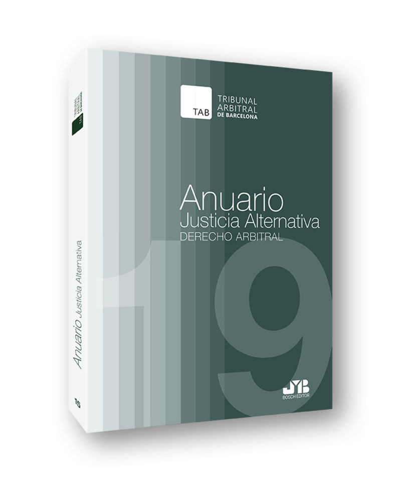 anuario justicia alternativa, numero 15, año 2019 - derecho arbitral - Aa. Vv.