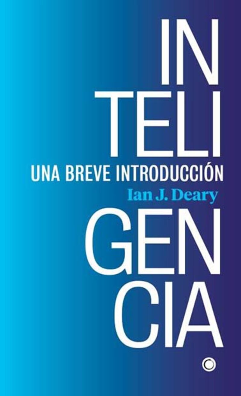 inteligencia - una breve introduccion - Ian Deary