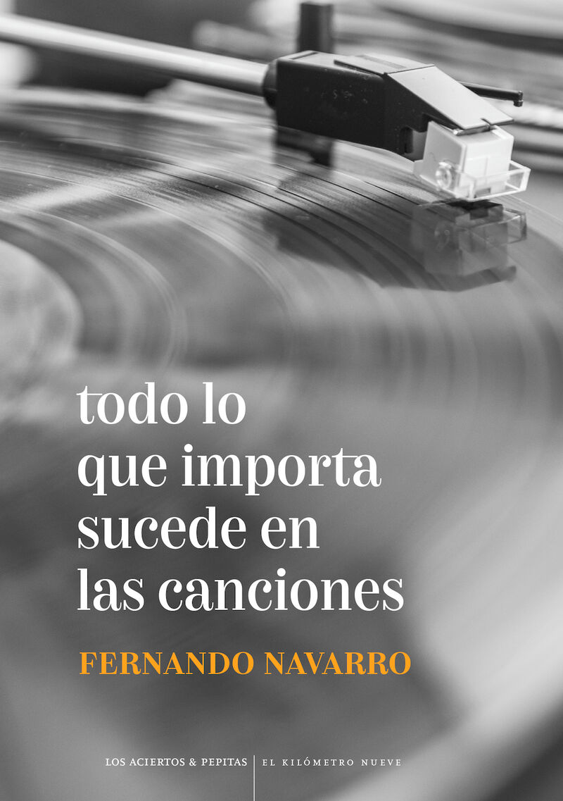 todo lo que importa sucede en las canciones - Fernando Navarro Cano
