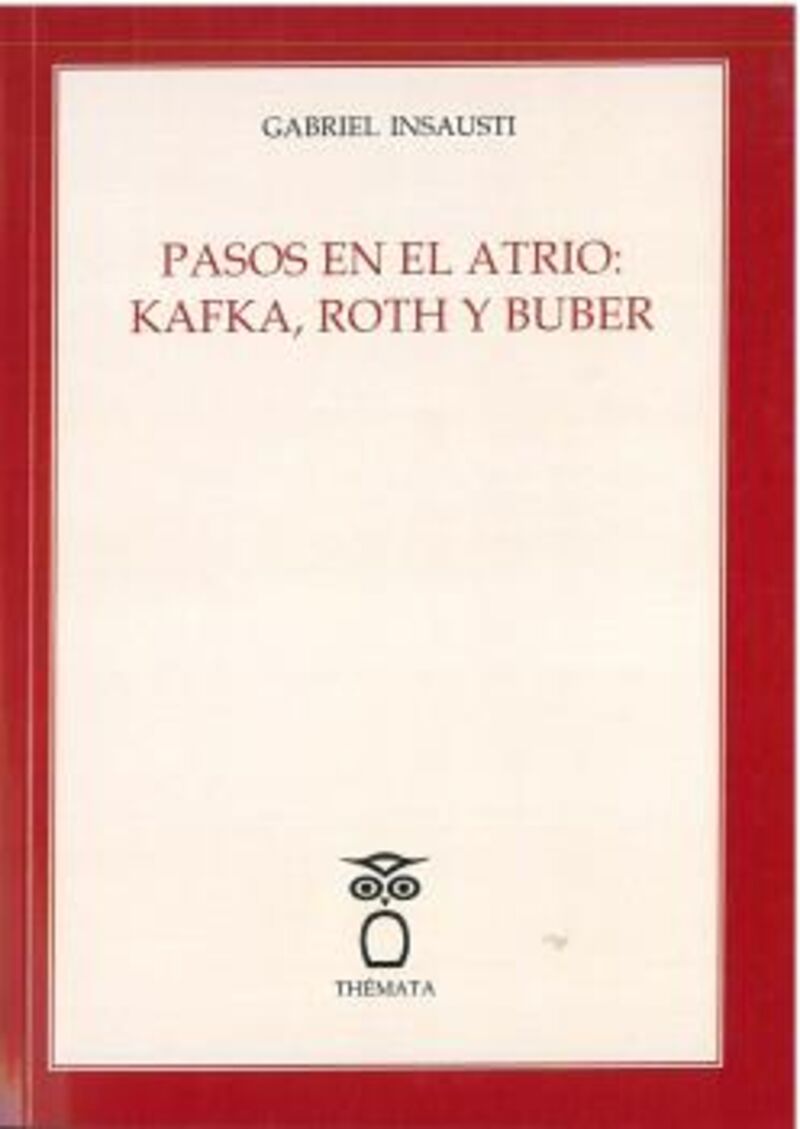 PASOS EN EL ATRIO - KAFKA, ROTH Y BUBER