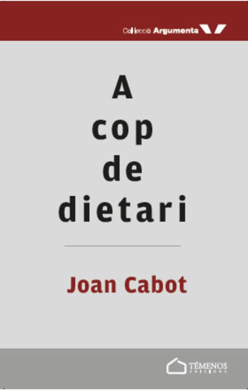 a cop de dietari - Joan Cabot