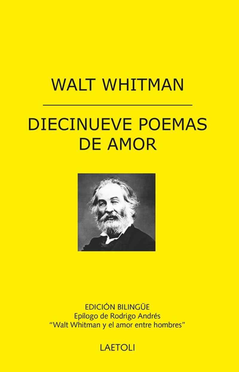 diecinueve poemas de amor - Walt Whitman