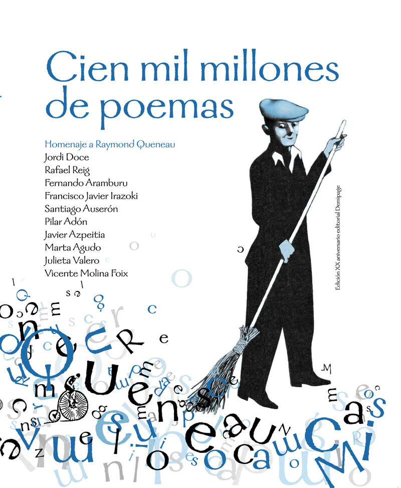 cien mil millones de poemas - homenaje a raymond queneau - Pilar Adon / Marta Agudo / Fernando Aramburu