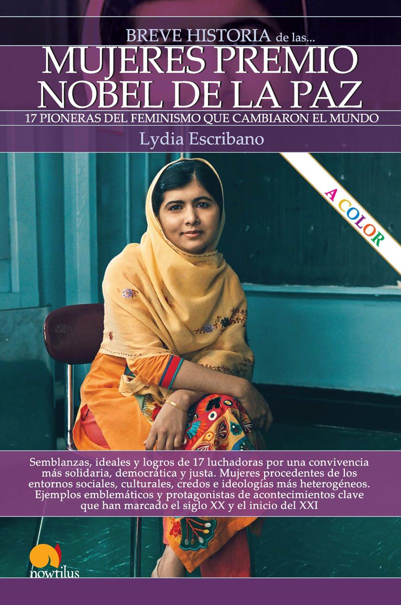 breve historia de las mujeres premio nobel de la paz - Lydia Escribano