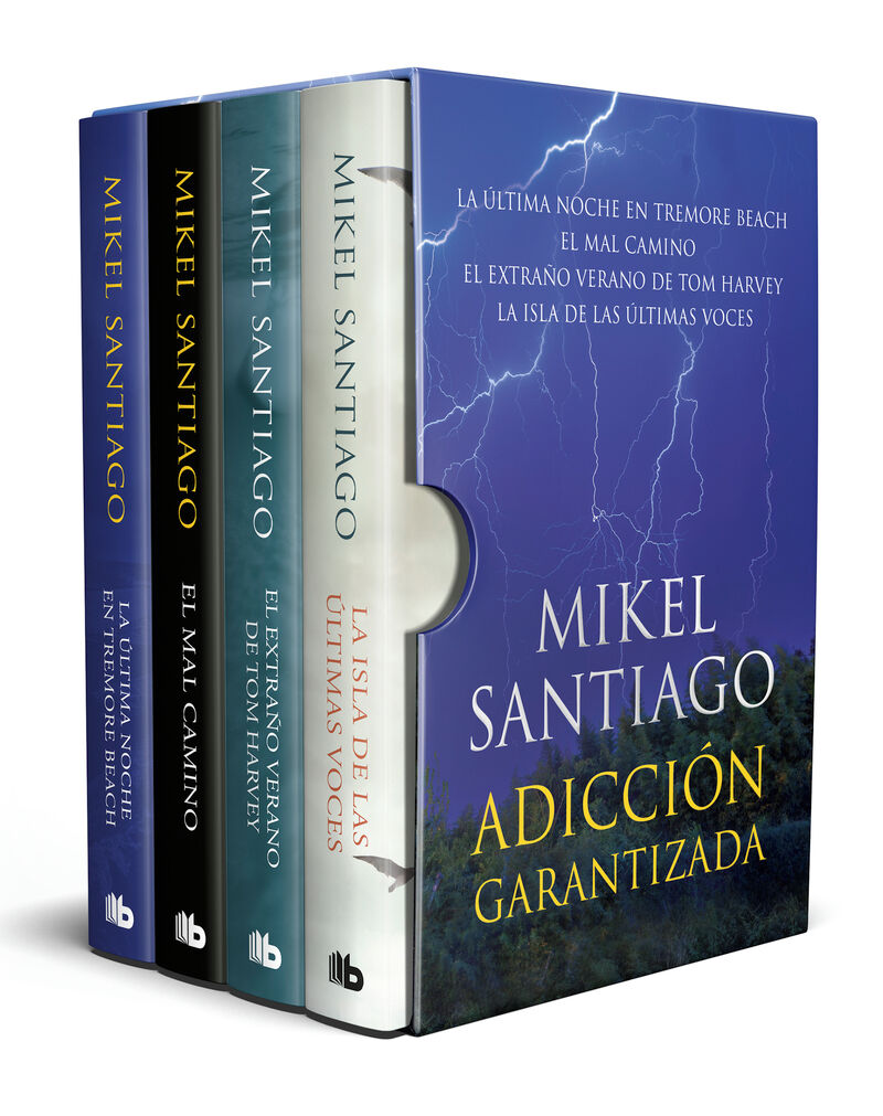 (estuche) mikel santiago: adiccion garantizada - Mikel Santiago