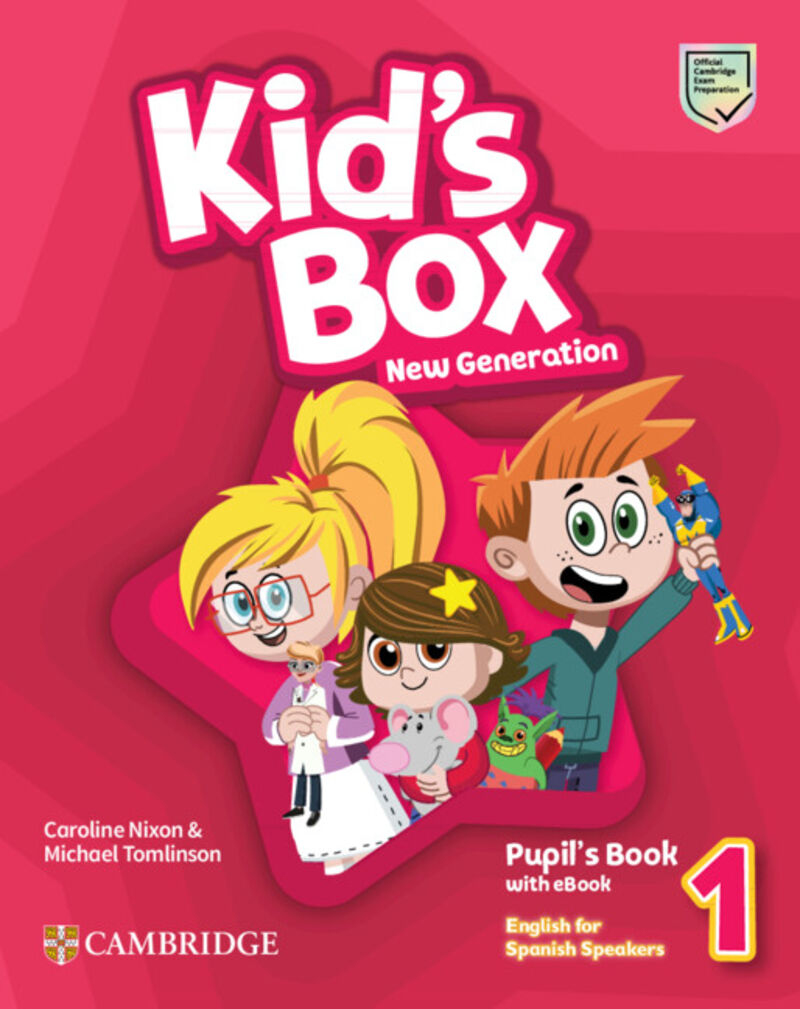 EP 1 - KID'S BOX NEW GENERATION 1 (+EBOOK) ENGLISH FOR SPANISH SPEAKERS