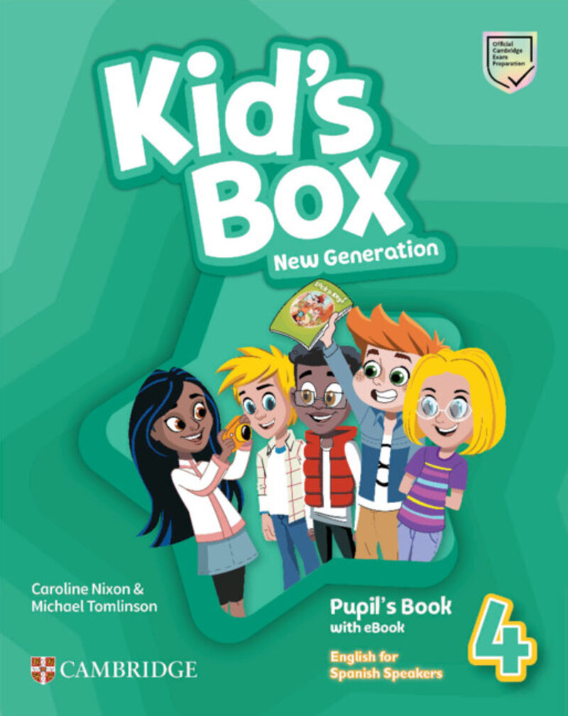 EP 4 - KID'S BOX NEW GENERATION 4 (+EBOOK) ENGLISH FOR SPANISH SPEAKERS