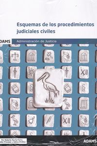 esquemas de los procedimientos judiciales civiles - administracion de justicia - Roberto Rocha Freire