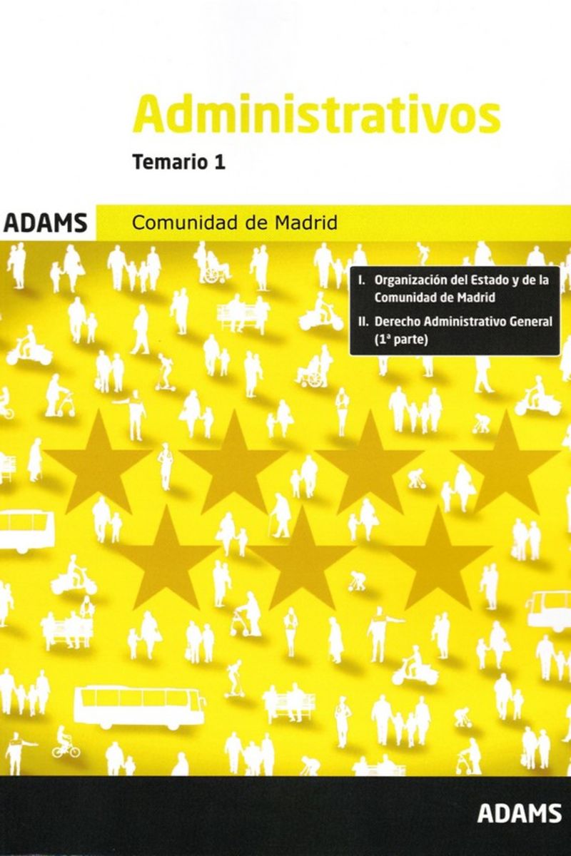 temario 1 - administrativos - comunidad de madrid - Aa. Vv.