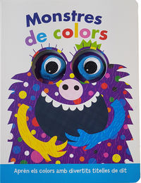 monstres de colors - llibre amb titelles de dit