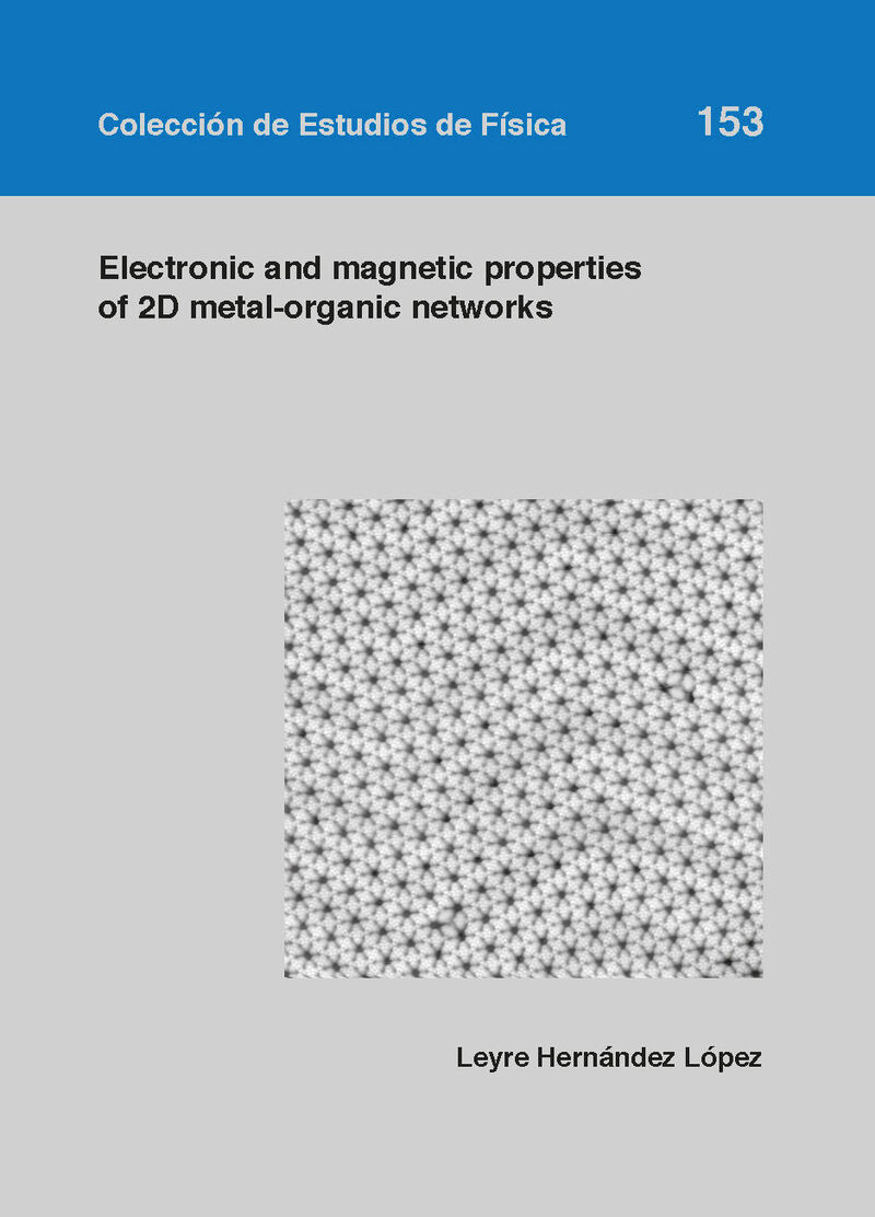 ELECTRONIC AND MAGNETIC -PROPERTIES OF 2D METAL-ORGANIC NETWORKS