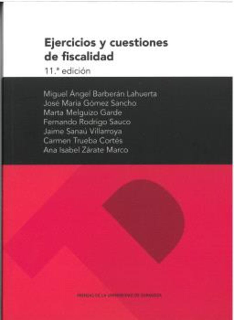 (11 ED) EJERCICIOS Y CUESTIONES DE FISCALIDAD