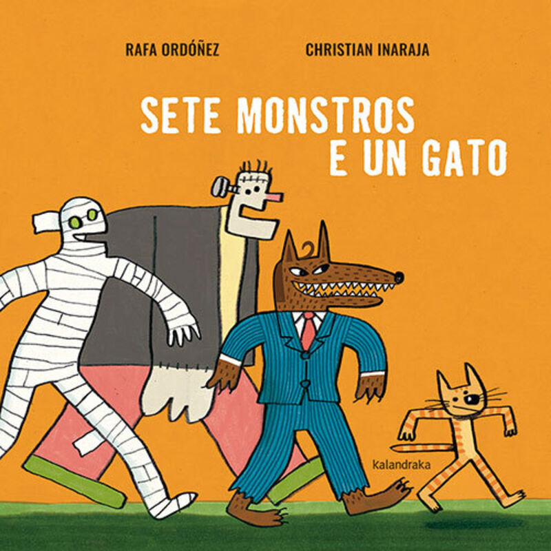 sete monstros e un gato - Rafa Ordoñez / Christian Inaraja (il. )