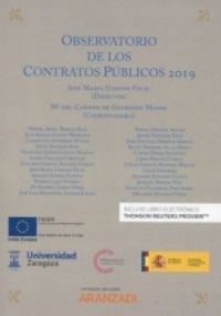 observatorio de los contratos publicos 2019 (duo) - Mª Del Carmen De Guerrero Manso (coord. ) / Jose Maria Gimeno Feliu (ed. )