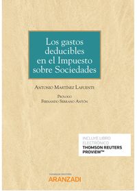gastos deducibles en el impuesto sobre sociedades, los (duo) - Antonio Martinez Lafuente