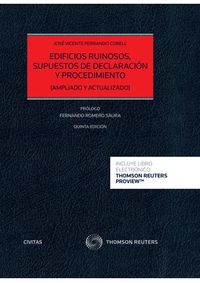 (5 ed) edificios ruinosos, supuestos de declaracion y procedimiento (duo) - Jose Vicente Ferrrando Corell
