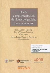 diseño e implementacion de planes de igualdad en las empresas (duo) - Ruth Vallejo Dacosta / Sonia Isabel Pedrosa / Elisa Sierra Hernaiz