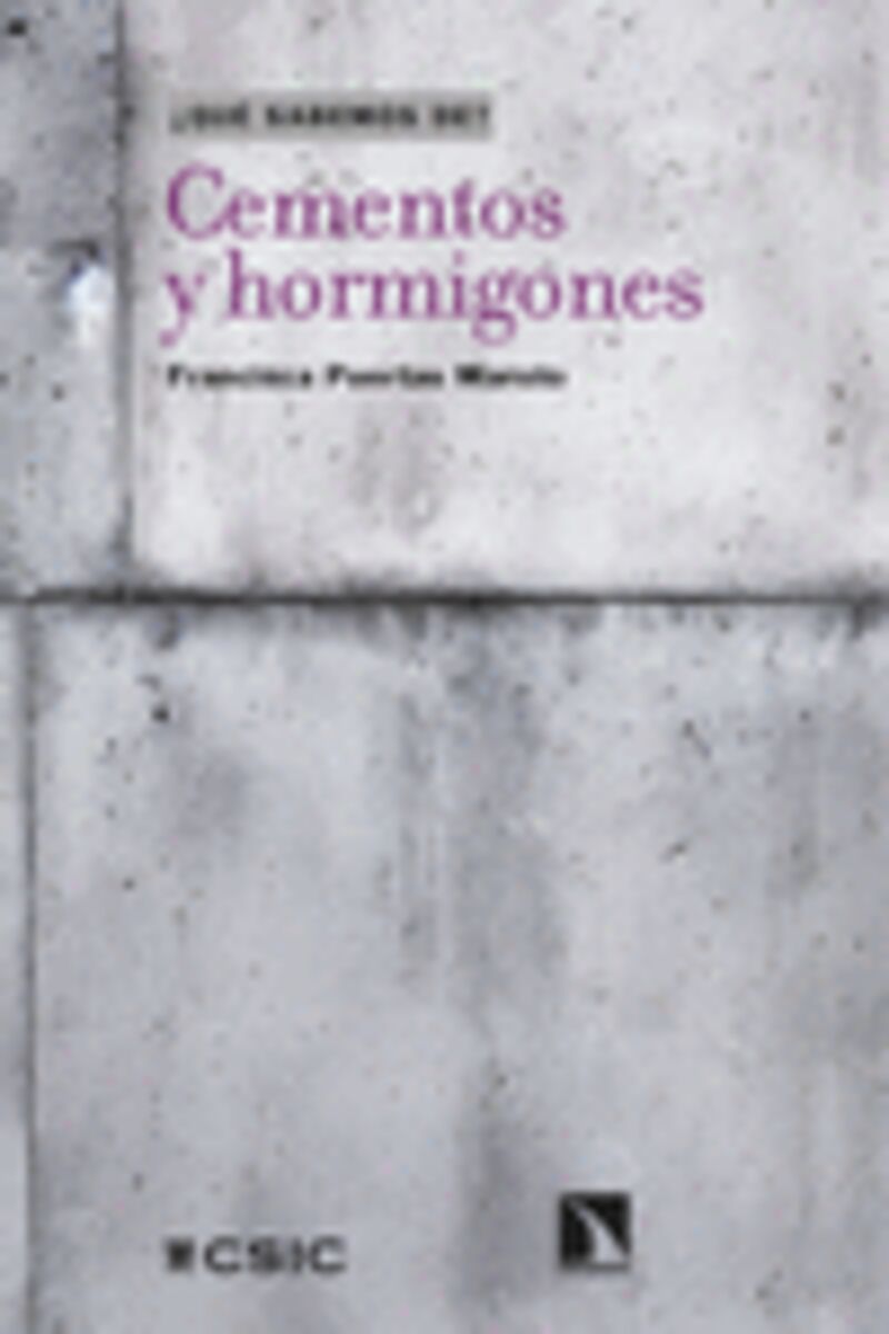 cementos y hormigones - Francisca Puertas Maroto