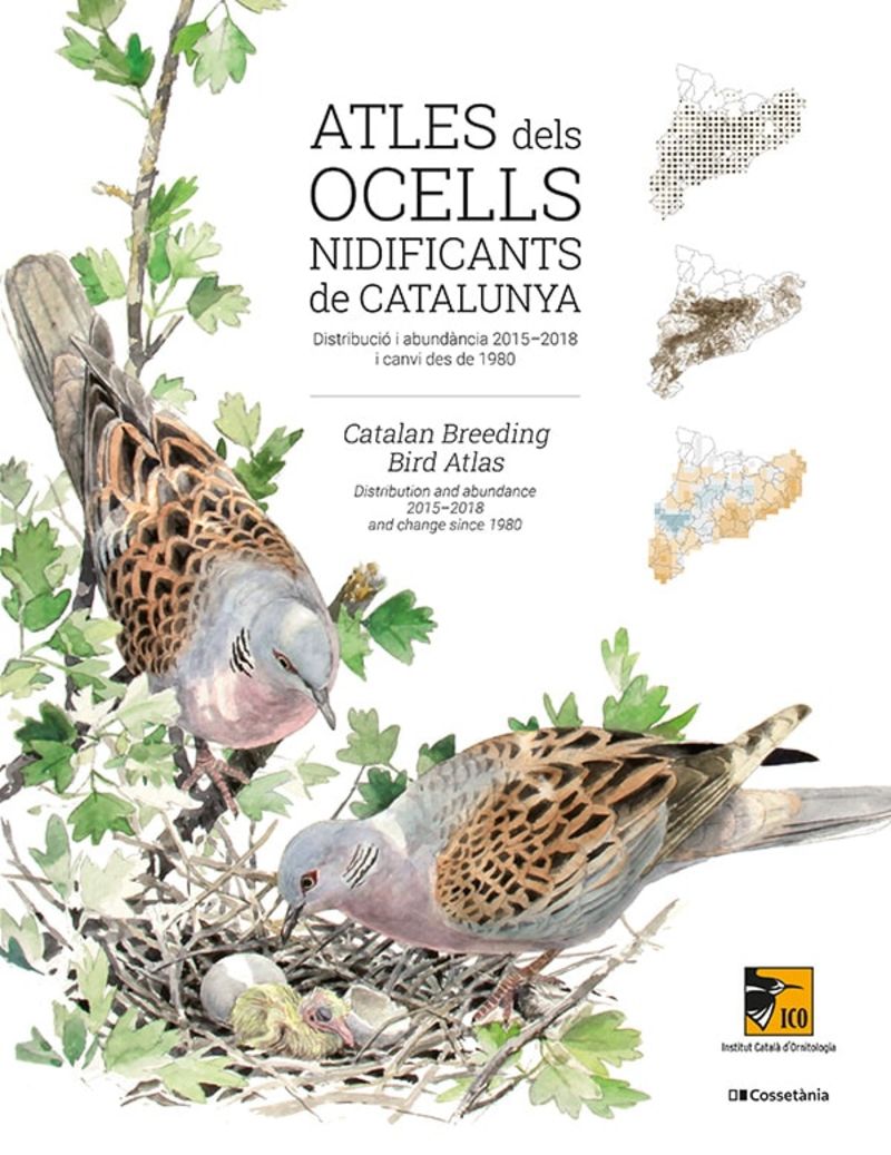atles dels ocells nidificants de catalunya - distribucio i abundancia 2015-2018 i canvi des de 1980