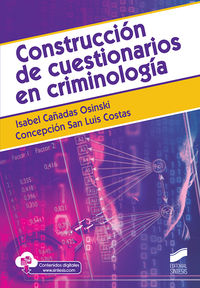 construccion de cuestionarios en criminologia - Isabel Cañadas Osinski / Concepcion San Luis Costas