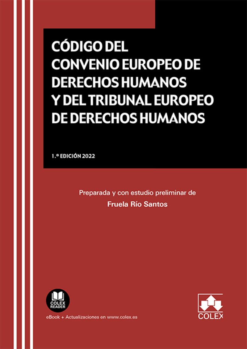 codigo del convenio europeo de derechos humanos y del tribu - Fruela Rio Santos